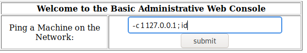 Administrative Web Console